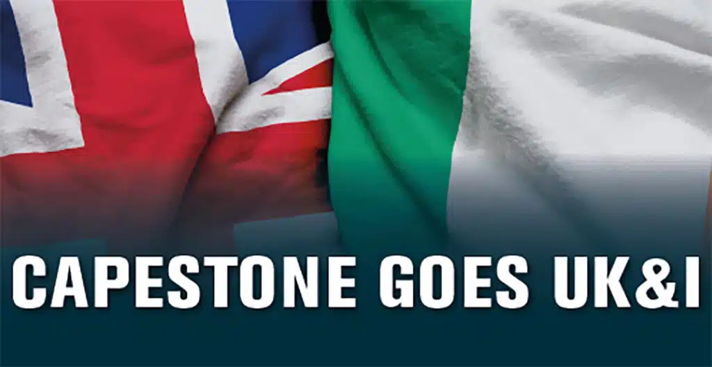 Capestone versterkt marktpositie in UK & Ireland