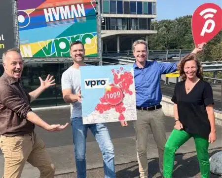 Publicroam bereikt 1000 locaties met aansluiting VPRO-gebouw