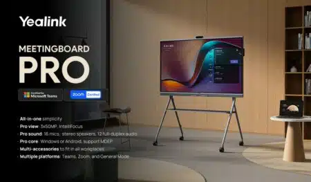 Yealink MeetingBoard Pro: all-in-one oplossing voor moderne vergaderruimte Yealink MeetingBoard Pro: all-in-one oplossing voor moderne vergaderruimte
