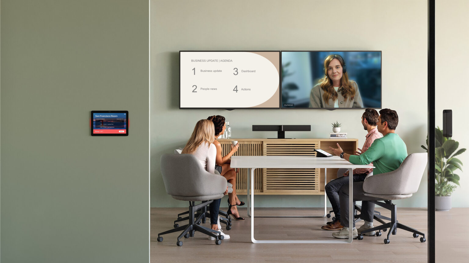 Jabra breidt portfolio voor vergaderruimtes uit met Scheduler jabra